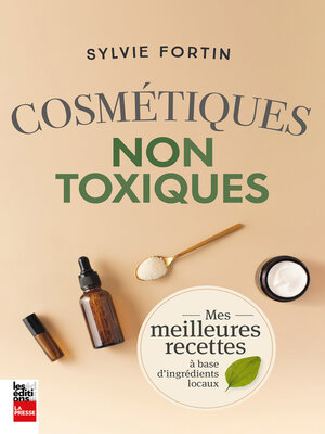 cover image of Cosmétiques non toxiques